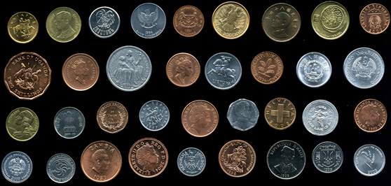 Европейские и американские древние монеты 