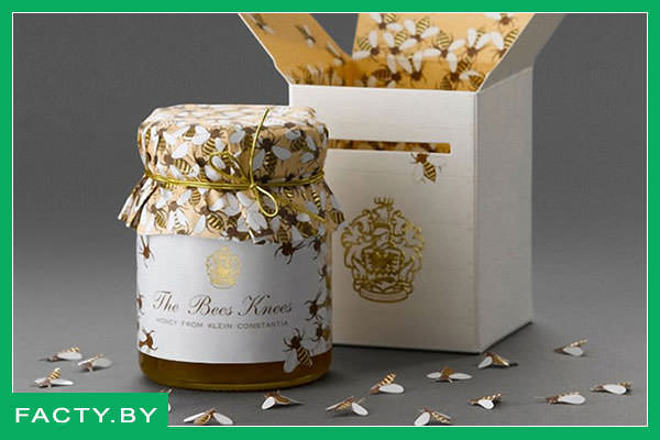 Мёд с пчёлками - креативная упаковка