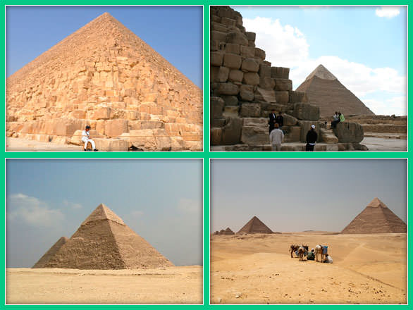 Отстроенные пирамиды