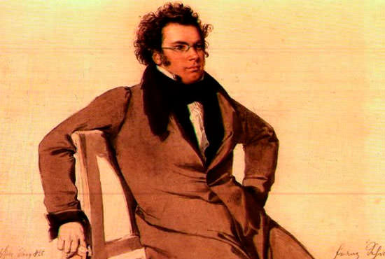 Известный Шуберт, композитор и музыкант