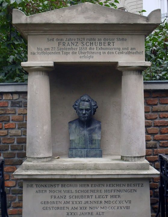 Памятник Шуберту