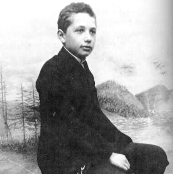 Эйнштейн в юности 