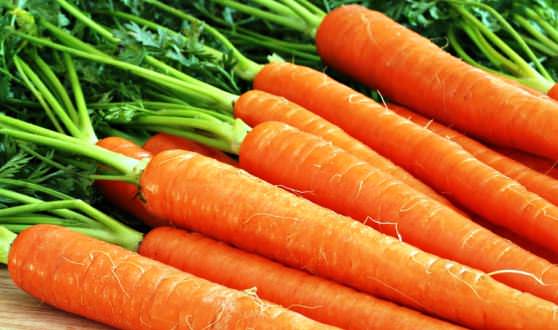 Морковь содержит витамины: А, В, С, К, РР