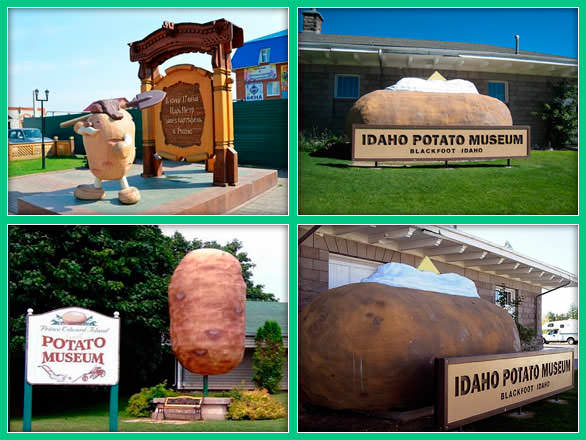 Памятники в честь картофеля 