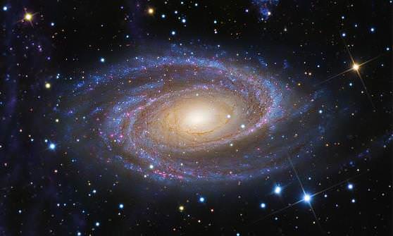 Галактика Млечный путь в форме спирали