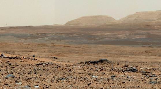 Поверхность планеты Марс 