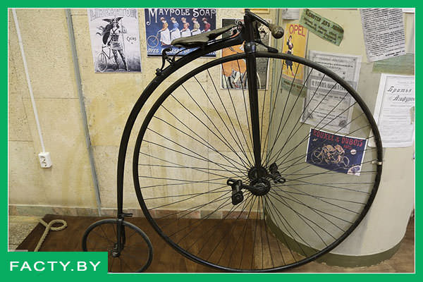 Один из первых велосипедов - "Паук"