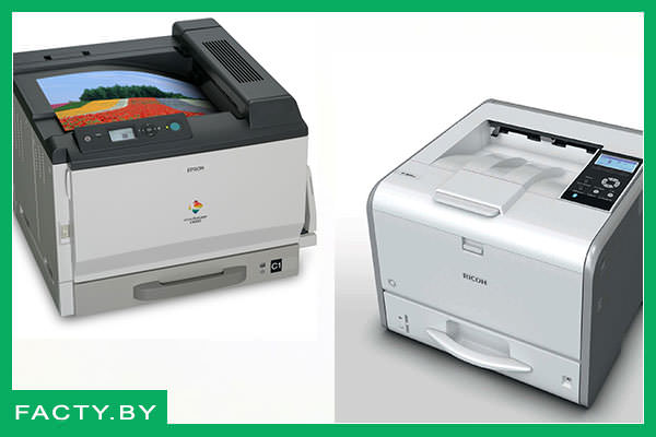 Современные принтеры с лазерной и светодиодной технологией печати
