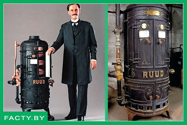 История водонагревателя: американский изобретатель Руд