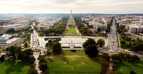 Столица США - красивый город Вашингтон 