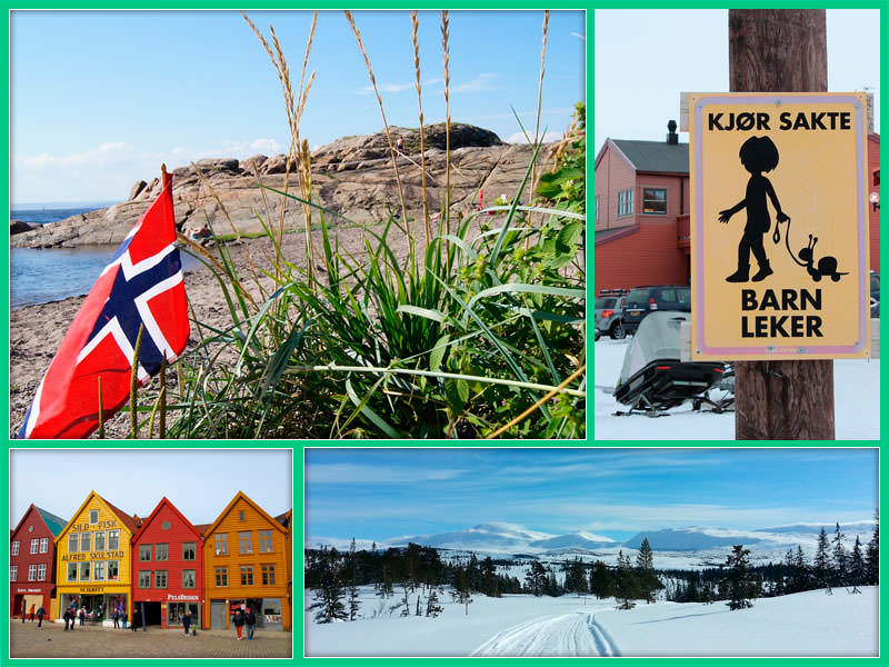 Норвегия интересная и красивая страна 