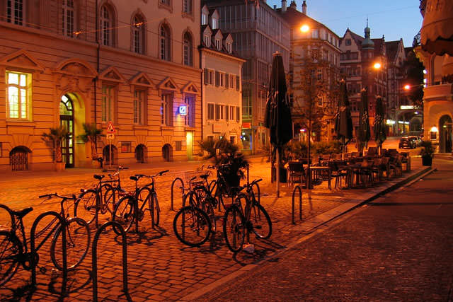 Любимый транспорт в городе для жителей Германии это велосипед