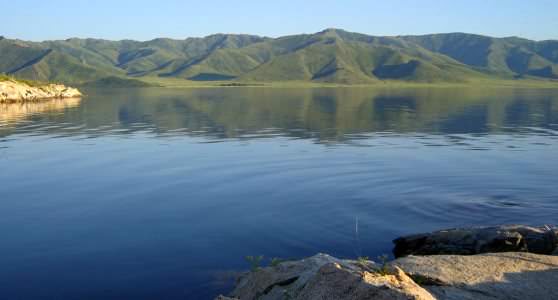искусственный водоем – Бухтарминское море в Казахстане