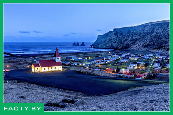 Ночные виды Исландии: факты о стране