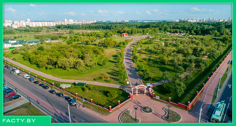 Минчане с удовольствием расскажут приезжему о том, что лучшим местом для прогулок в городе считается Лошицкий парк.
