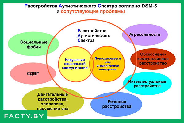Разновидности и проявление аутизма 