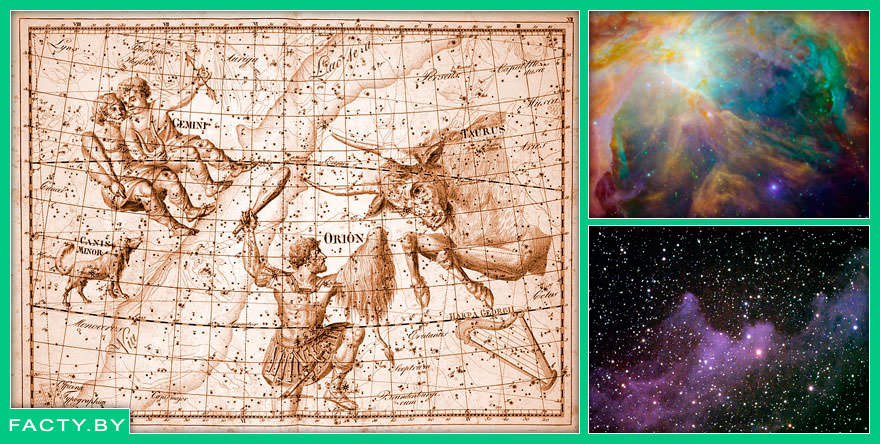 Интересные факты о звёздах созвездия Орион