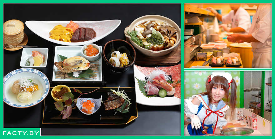 Интересные факты о кулинарных особенностях страны Восходящего солнца - Японии