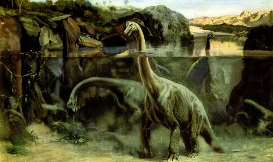 Динозавры породы Брахиозавт